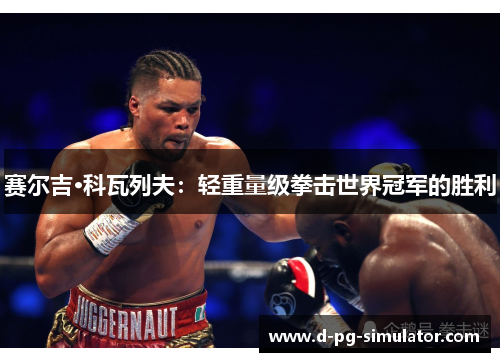 赛尔吉·科瓦列夫:轻重量级拳击世界冠军的胜利 赛尔吉·科瓦列夫:轻重量级拳击世界冠军的胜利